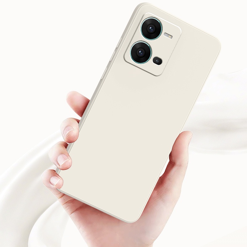 Ốp Điện Thoại TPU Dẻo Vuông Cao Su Mềm Cho Vivo V25 V25E Y35 4G 2022 VIVOY35 V25 Pro V25Pro