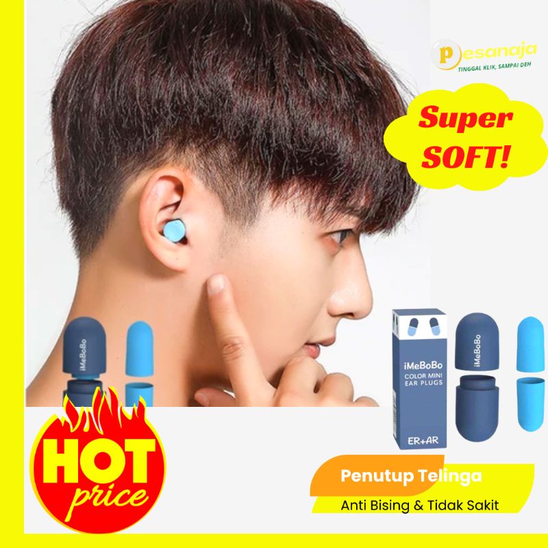 Nút Bịt Tai Chống Ồn Bằng Xốp Mềm 7PL Khi Bơi Lội / Đi Máy Bay / Nước Cho Bé