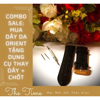 Dây đồng hồ – Dây Da đồng hồ Orient chính hãng