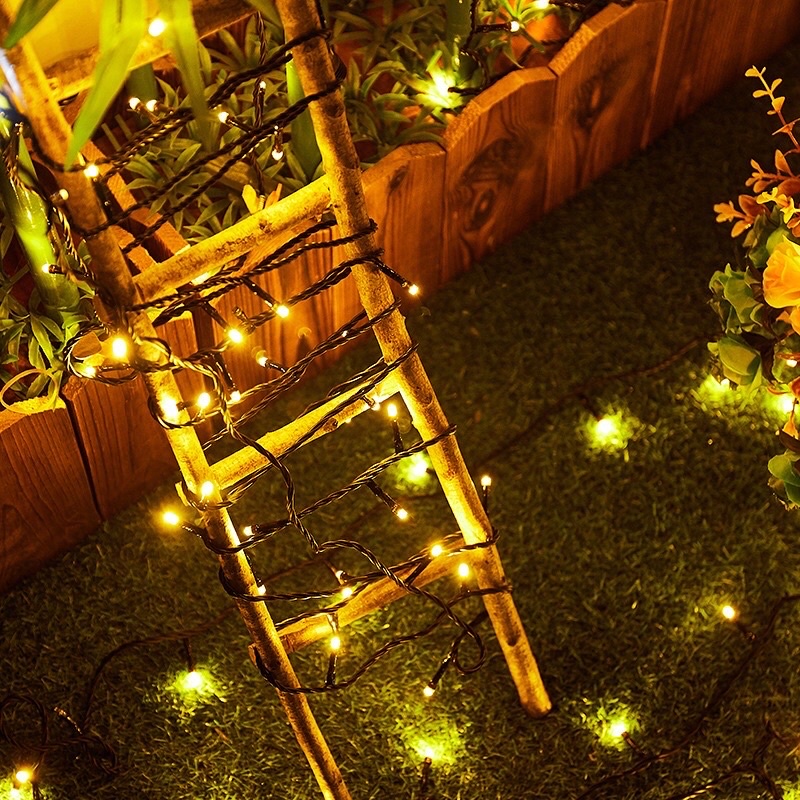 Đèn Led Dây Trang Trí 50 Mét ⚡𝗖𝗵𝗼̂́𝗻𝗴 𝗧𝗵𝗮̂́𝗺 𝗡𝘂̛𝗼̛́𝗰⚡ Đèn Nháy Trang Trí Tết, Quán Cà Phê, Cuốn Dây Trang Trí Không Gian