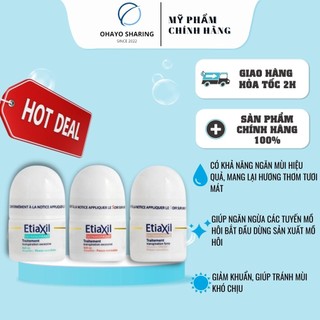 Lăn khử mùi cho da thường, da nhạy cảm và da siêu nhạy cảm etiaxil 15ml