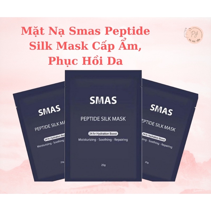 Mặt nạ Peptide Silk Mask cấp ẩm phục hồi da.