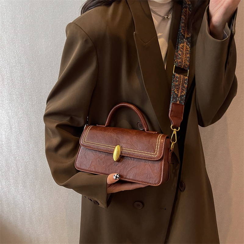 Túi Xách Đeo Chéo CK1395 Phong Cách retro Thời Trang Thu Đông Cho Nữ