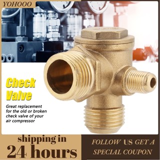 1 Van Một Chiều Đồng 90 Độ Cho Máy Nén Khí