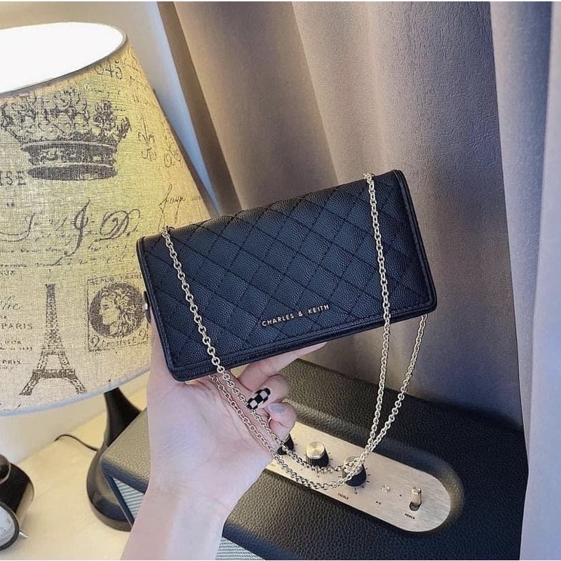 Túi xách nữ Cnk dây xích sz 20 nhỏ xinh