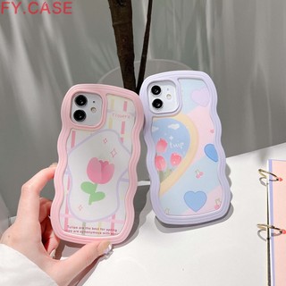 Ốp Điện Thoại Silicone Mềm Chống Sốc in Hình Hoa 2 Trong 1 Cho iPhone 6plus 7 + 8 + X XS XR 11 11 Pro 12 12 Pro 13 14 14 Pro