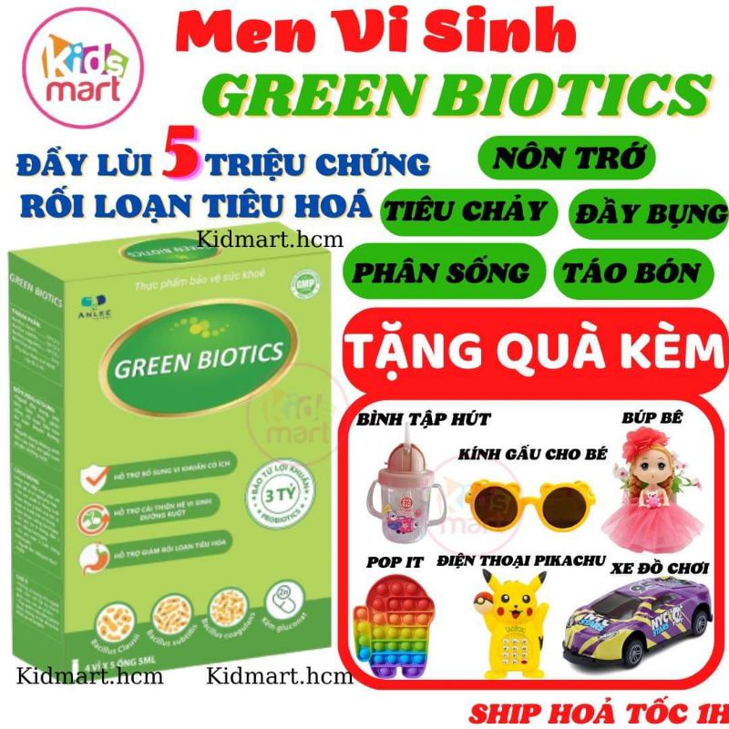 GREEN BIOTICS - MEN VI SINH BÀO TỬ LỢI KHUẨN