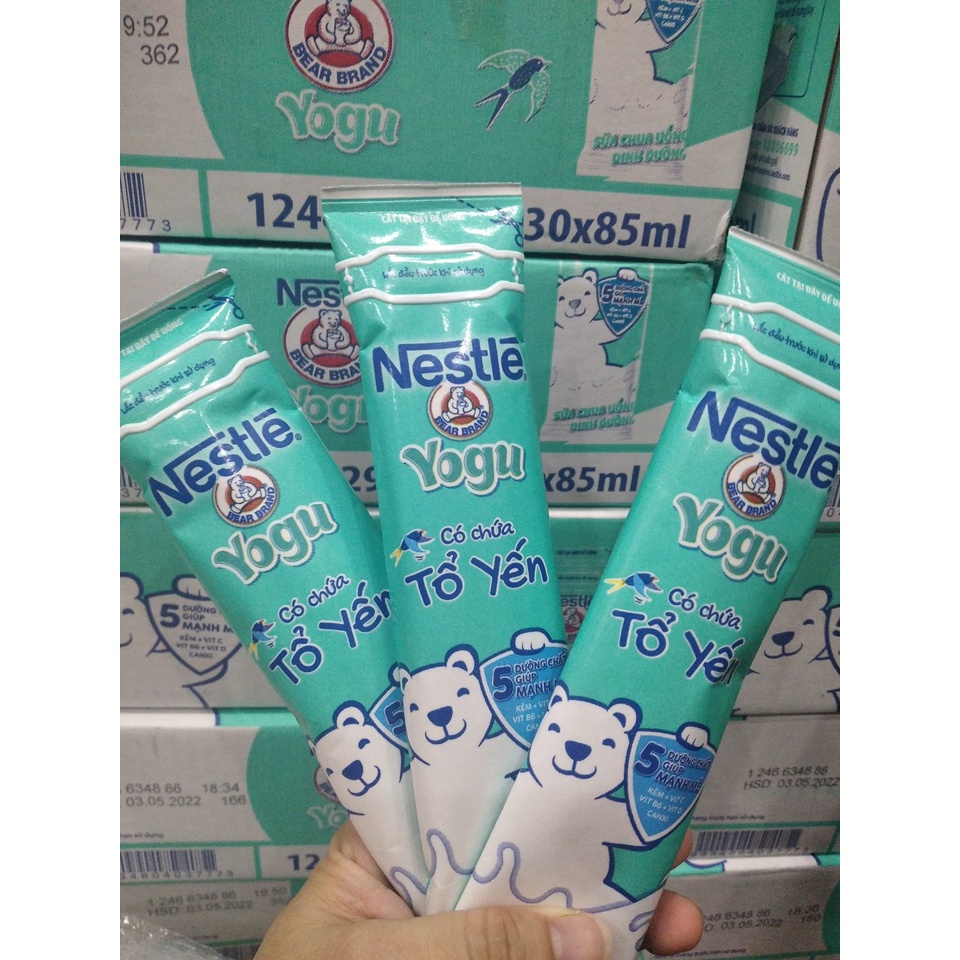 28 Thanh Sữa Chua Tổ Yến Yagu Của công ty Nestle