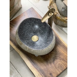 Lavabo đá tự nhiên cuội ( chỉ chậu đá 🪨)