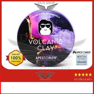 Sáp vuốt tóc nam volcanic clay apestomen cao cấp - 80gram