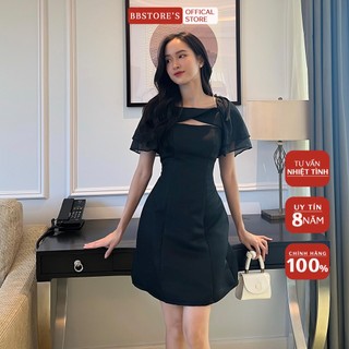  BBSTORE'S Đầm Xòe Tay Bèo  Dự Tiệc Sang Trọng -D1232