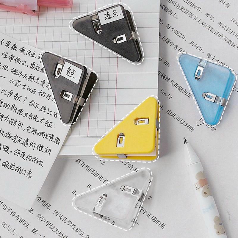 Kẹp Góc Sổ Sách Đánh Dấu & Chống Quăn Giấy