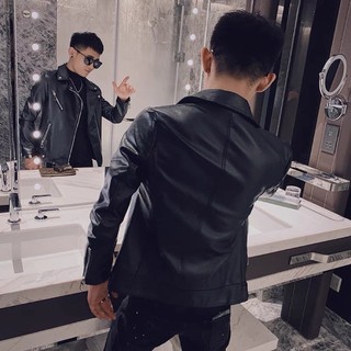 ÁO KHOÁC DA NAM BIKER CAO CẤP MẪU MỚI 2022