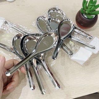 10 Thìa muỗng ăn cơm, ăn phở INOX cao cấp