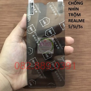 Dán Cường lực chống nhìn trộm Realme 5/ Realme 5 pro/Realme Q / Realme X2 dẻo nano