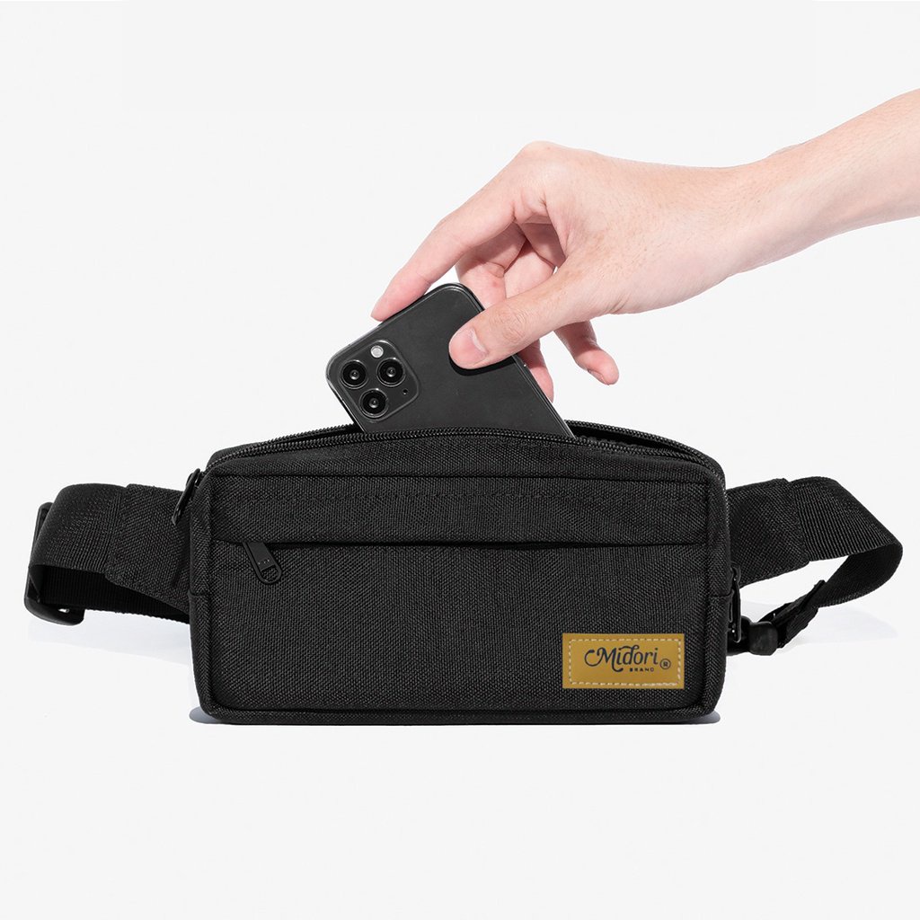 Không Tham Gia Flash Sale Túi Đeo Chéo Nam Nữ Siêu Nhỏ Gọn Smart Bumbag Local Brand Chính Hãng Ví M Midori