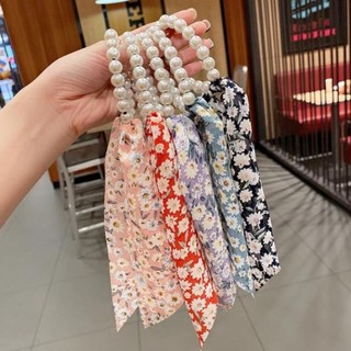 [TIỆM ĐÀO] CỘT TÓC SCRUNCHIES NGỌC HOA NHÍ VOAN LỤA