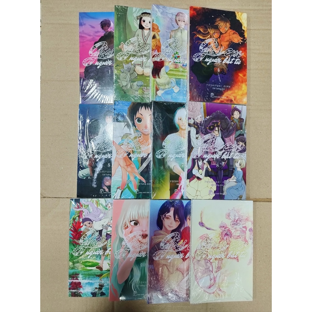 Sách - Combo Gửi Em Người Bất Tử (Tập 1 Đến Tập 12) - Yoshitoki Oima