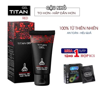 [Chính Hãng Nga] Gel Titan Red, Gel Dưỡng Ẩm, Tăng K.ích C.ỡ, Hỗ Trợ Tăng Khoái Cảm và Kéo Dài Thời Gian [Che Tên Sp]