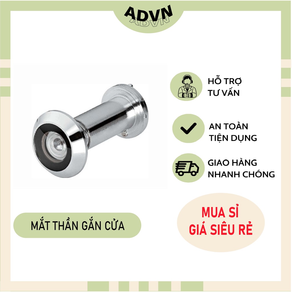 Mắt thần gắn cửa inox 304