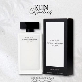Nước hoa nữ hương Phấn Narciso Rodriguez Pure Musc - Hương Narciso Trắng Tinh Khiết Thanh Lịch- Lưu hương lâu