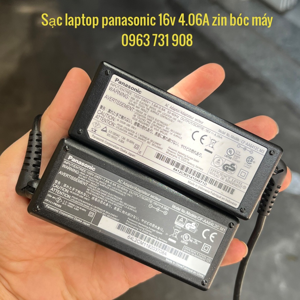 Sạc laptop Panasonic CF-AA64L2C M1 16v 4.06a