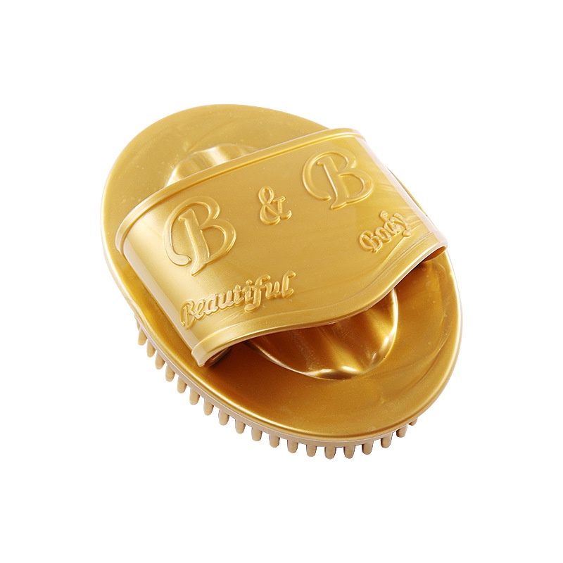 Bàn Chà Massage BODY đả thông Kinh Lạc màu vàng cao cấp TPU . Bàn chải dưỡng sinh body