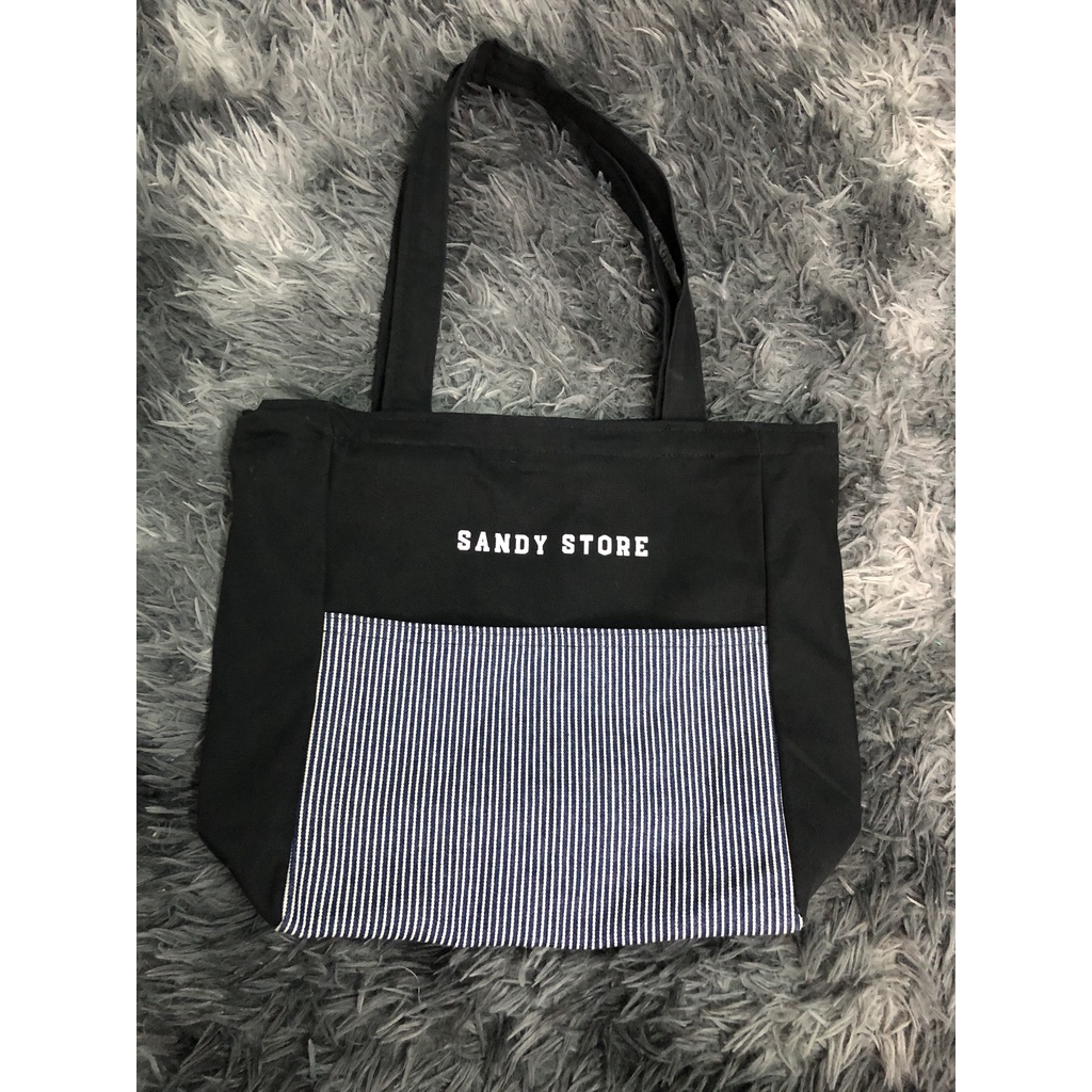 Túi tote nữ,Túi tote canvas, Phong cách Ulzzang, ảnh thật shop chụp