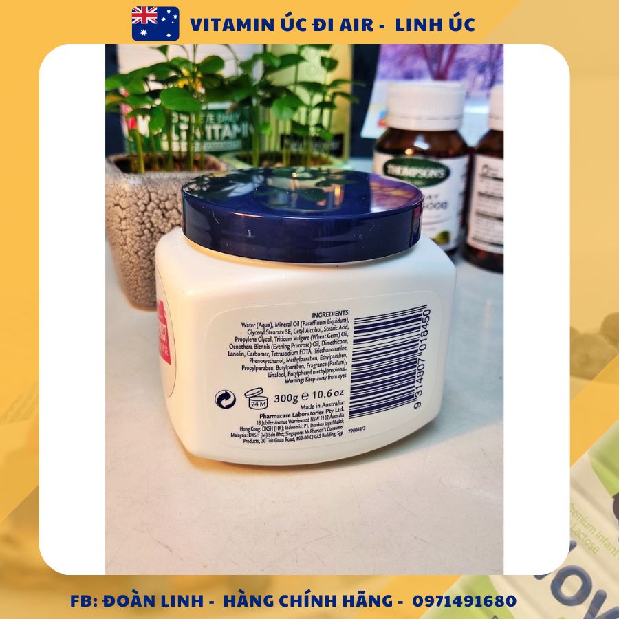 Kem dưỡng Redwin Vitamin E Cream  Úc chính hãng, Hàng chuẩn Úc đi air,Kem dưỡng da Vitamin e redwin úc vitamine Cream