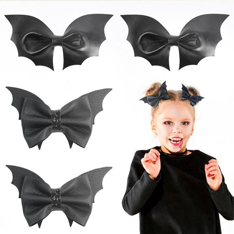 Kẹp Tóc Cánh Dơi Hóa Trang Halloween Cho Bé Gái