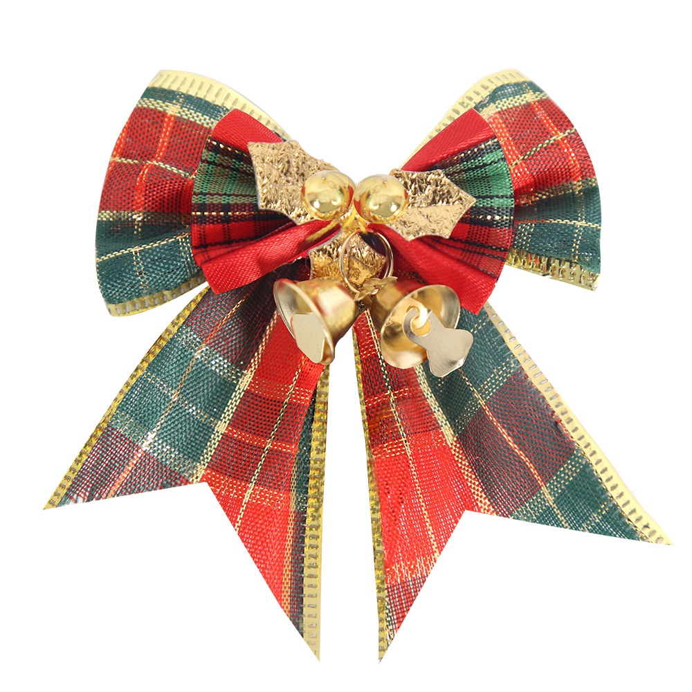 Set 4 Nơ Ruy Băng Trang Trí Cây Thông Giáng Sinh
