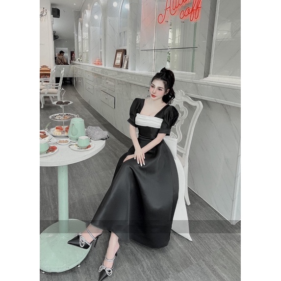 ĐẦM DÀI NƠ SAU BIGSIZE