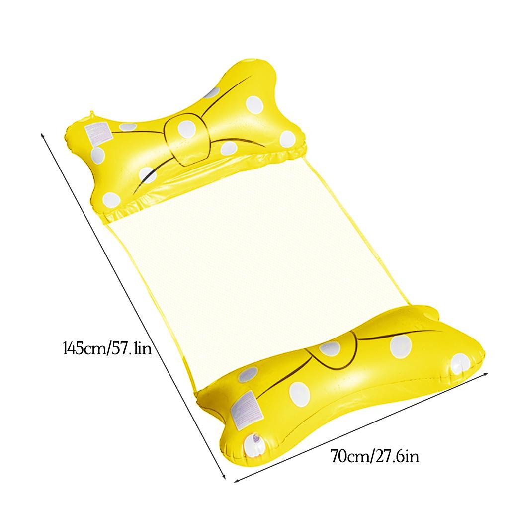 Võng Bơm Hơi Bằng Nhựa PVC Tiện Dụng Khi Đi Bơi