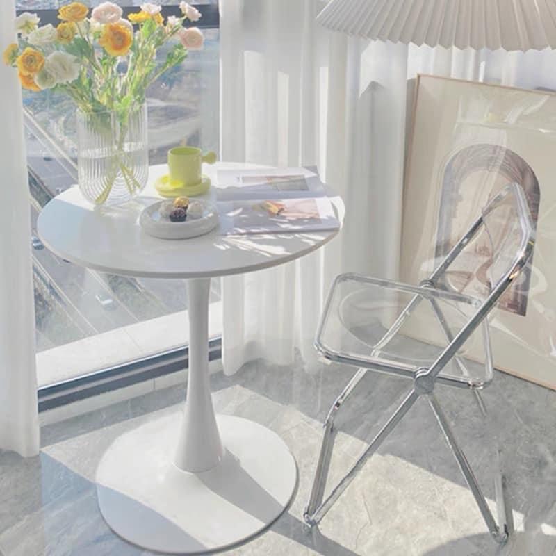 Ghế Gấp Xếp Trong Suốt Phong Cách Hàn Quốc, Chụp Hình, Livestream, Trang Trí Phòng - Nội Thất Nhà Shy