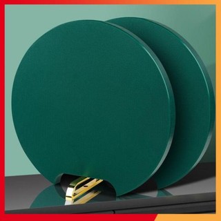 Thớt nhựa xanh kháng khuẩn tiện dụng, duong kinh 35cm