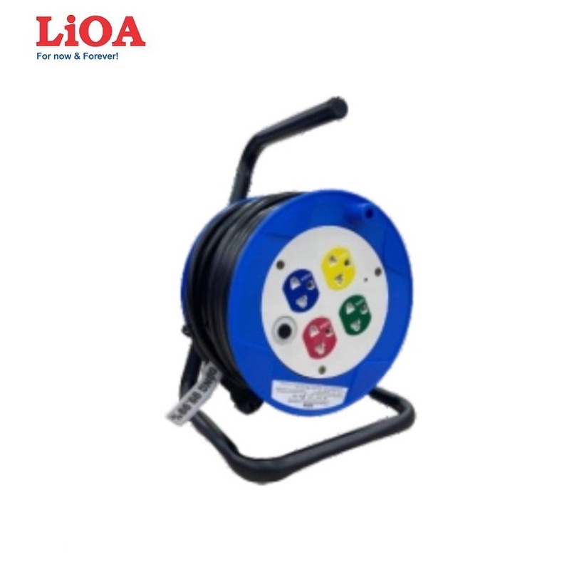 Ổ cắm Rulo LIOA QN15-2-15A  đa năng quay tay