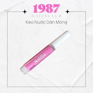 Keo dán móng mini 2g dán nailbox keo nước móng giả 1987.Nailsclub
