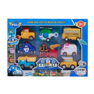 Bộ đồ chơi xe ô tô Robocar Poli