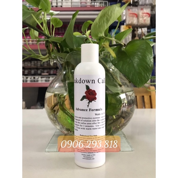Breakdown Callus Rose - Gel Ủ Chà gót chân Hoa Hồng