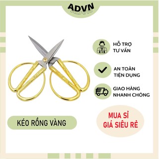 Kéo cán vàng rồng lớn 20cm bằng thép không rỉ