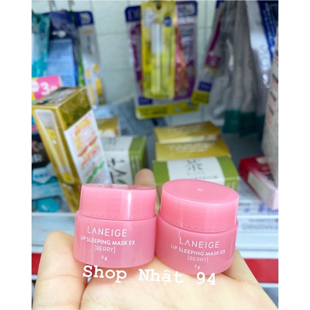 Mặt Nạ Ngủ cho Môi LANEIGE LIP SLEEPING dưỡng môi mềm mịn