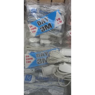 Dây Đuôi Đèn E27 Liền Công Tắc 3m / 5m
