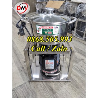 Máy xay thịt, giò chả, xay ruốc 1100W nồi 22cm lõi đồng, tặng kèm 1 que đánh ruốc