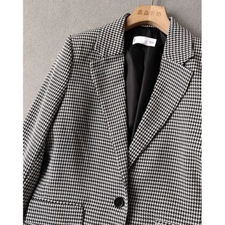 [ ORDER ] Áo blazer hoạ tiết houndstooth MNG