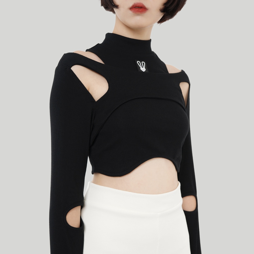 Croptop Cut Out BunnyHill SSAN05
