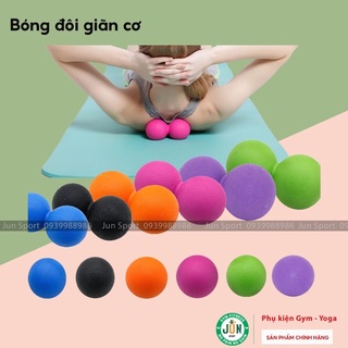 Bóng cao su đặc giãn cơ , dãn cơ- lacrosse ball Ksone chính hãng