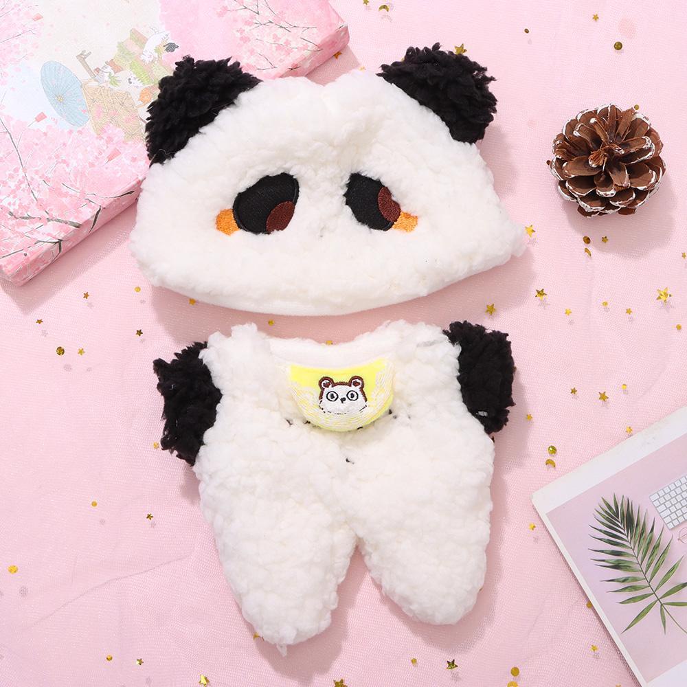 Gấu Trúc Nhồi Bông 20CM Dễ Thương Dành Cho Búp Bê