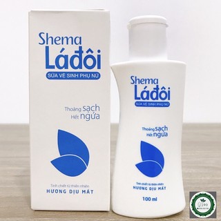 Dung dịch vệ sinh phụ nữ shema lá đôi