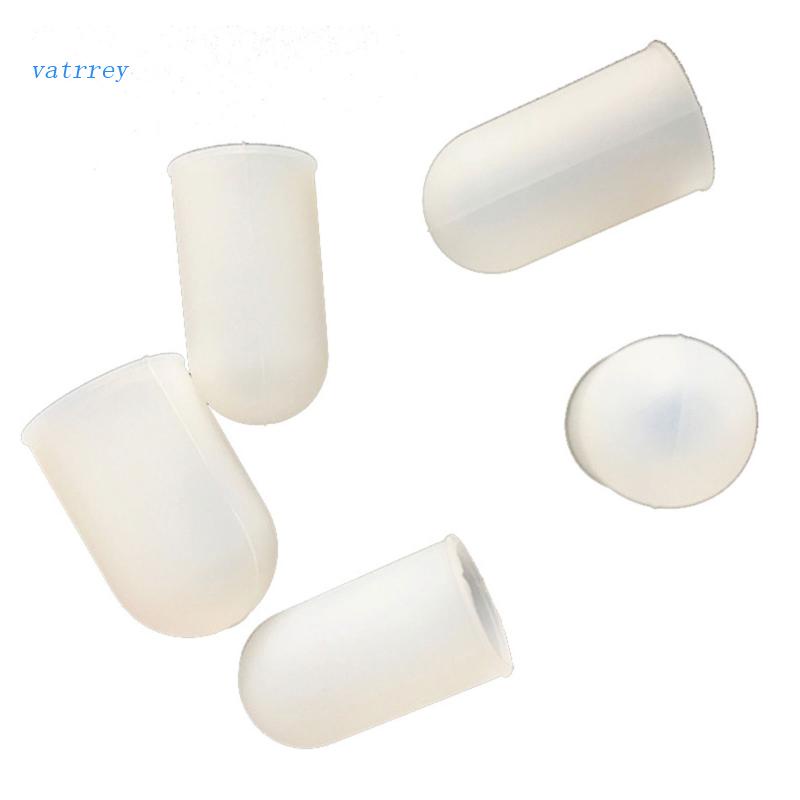 Bộ 5 Vỏ Bọc Ngón Tay Bằng Silicon Chống Bỏng Có Thể Tái Sử Dụng