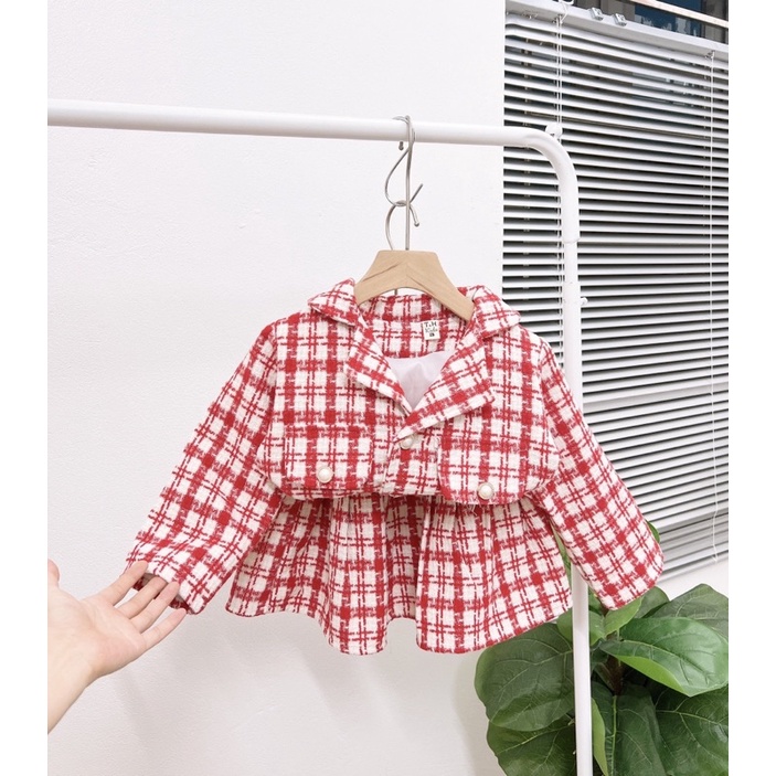 sét dạ Hàn quốc bé gái 9-18kg